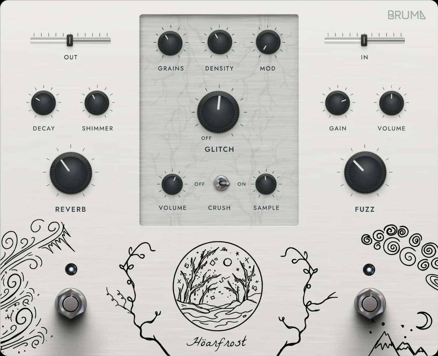 Höarfrost pedal